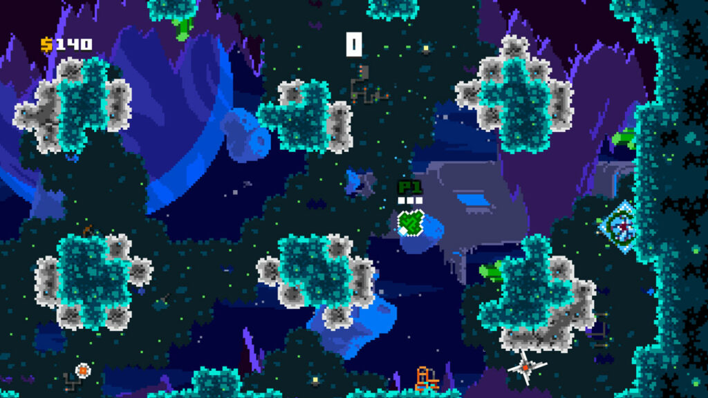 A gameplay sample from Astro Duel II