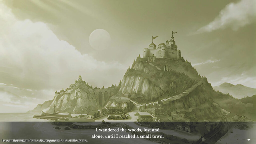 A cutscene sequence from The Legend of Legacy
