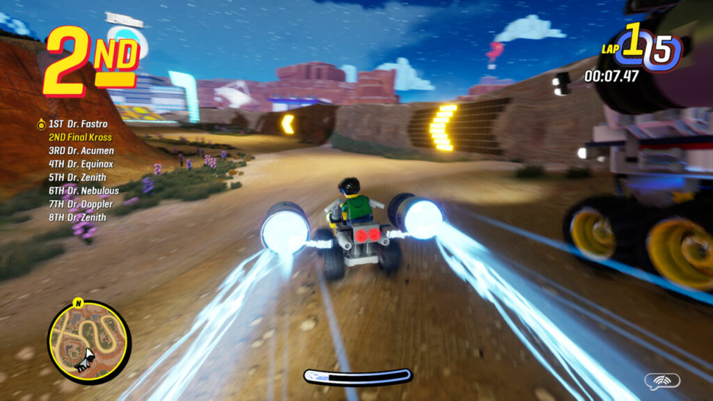 Racing in Lego 2K Drive