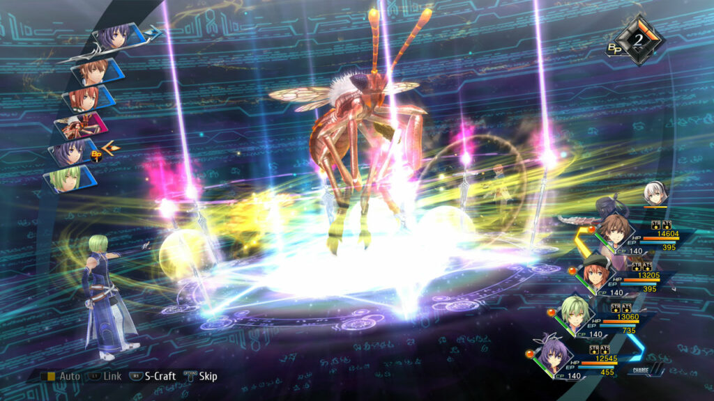A character performs an Art attack in Trails into Reverie