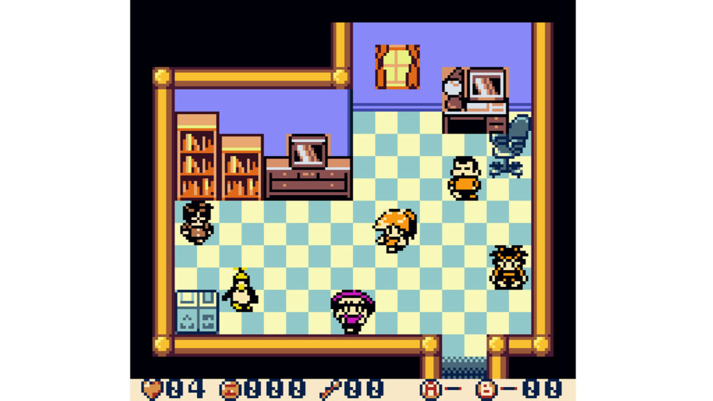 An screenshot from an early section of Hime's Quest