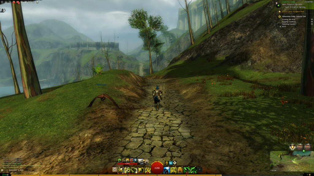 A gameplay section from Guild Wars 2