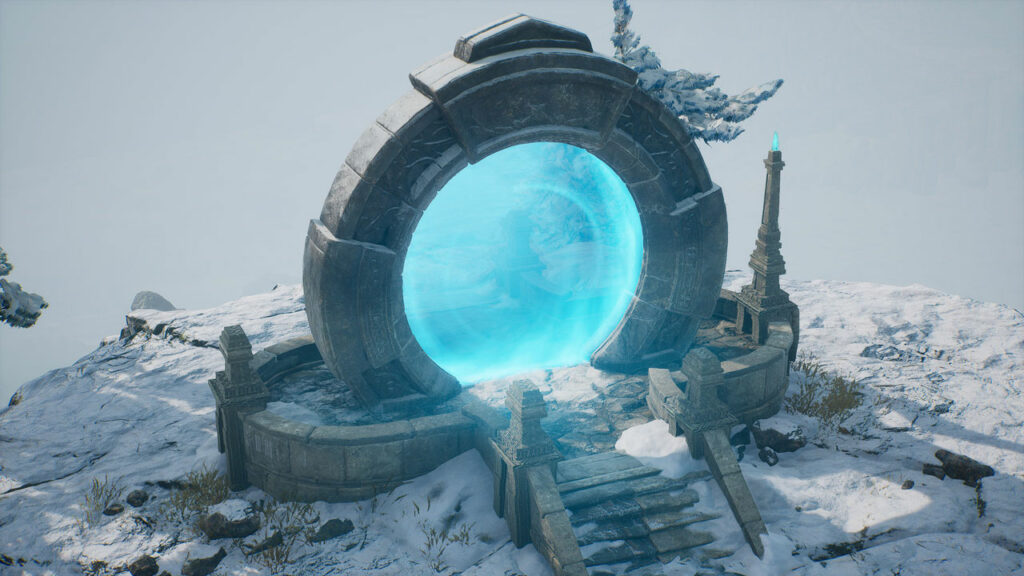 An unlocked portal from Outcast: A New Beginning.